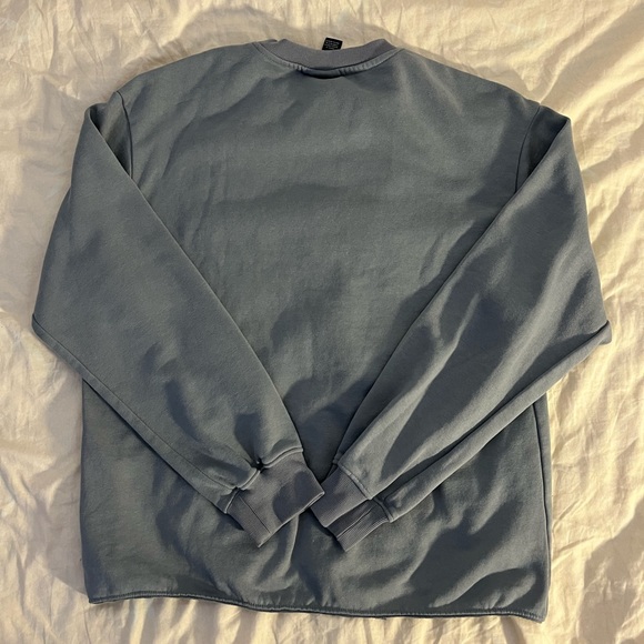 grey-blue wash crewneck - Picture 5 of 5